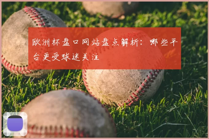 欧洲杯盘口网站盘点解析：哪些平台更受球迷关注