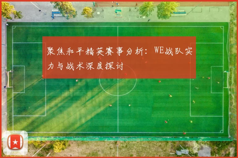 聚焦和平精英赛事分析:WE战队实力与战术深度探讨